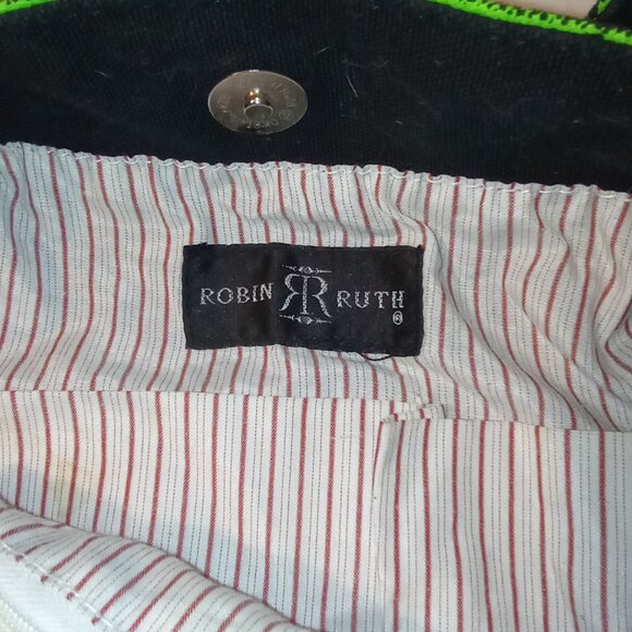 Robin Ruth Las Vegas Crossbody Bag Neon Green Pink - Picture 4 of 8